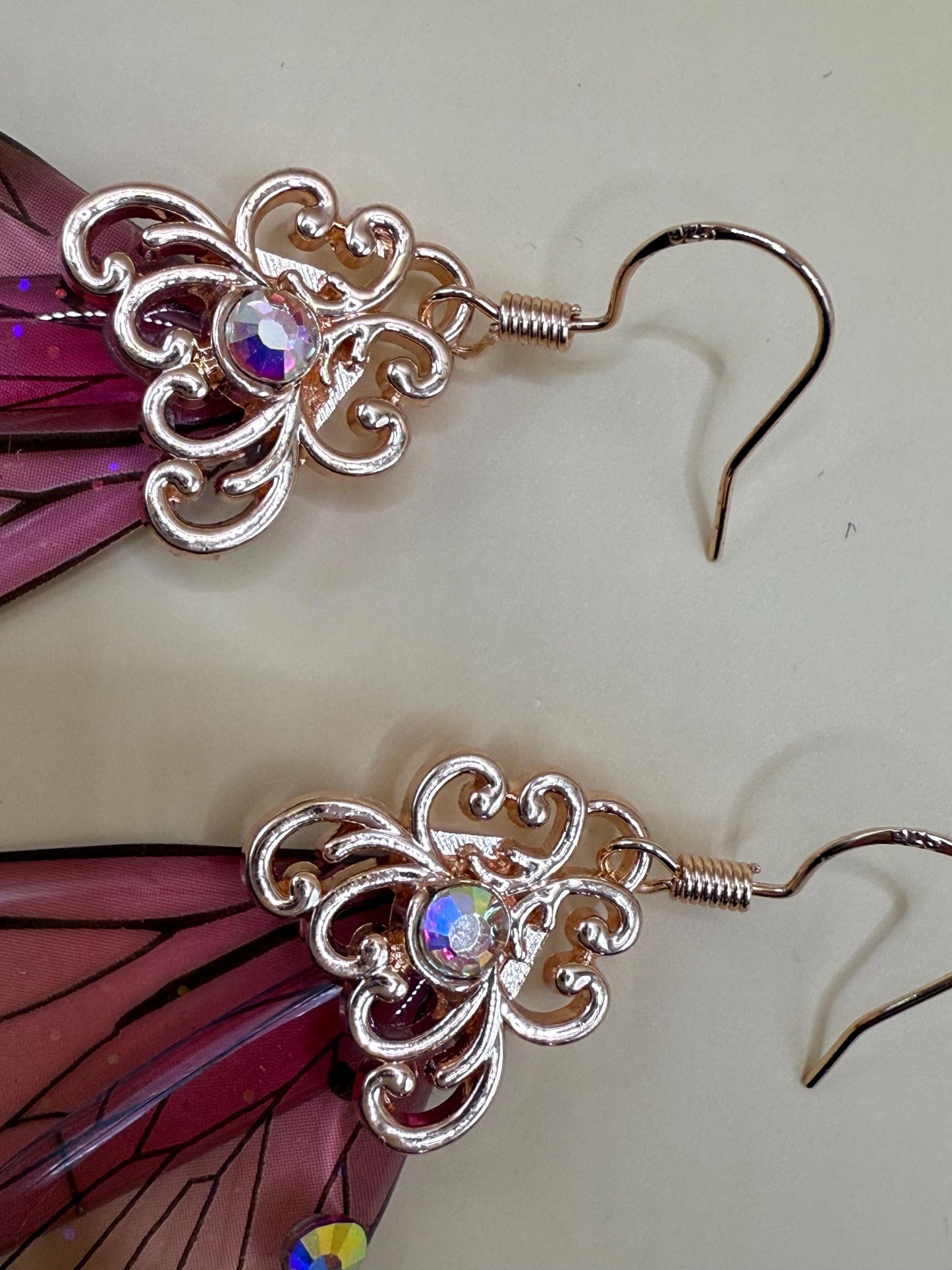 Fairy/Cicada/Butterfly Wings Earrings