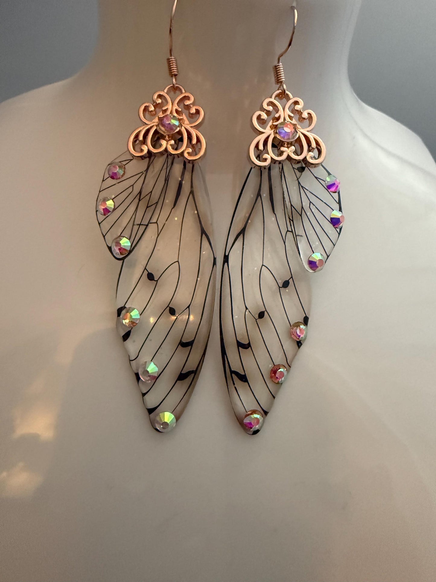 Fairy/Cicada/Butterfly Wings Earrings