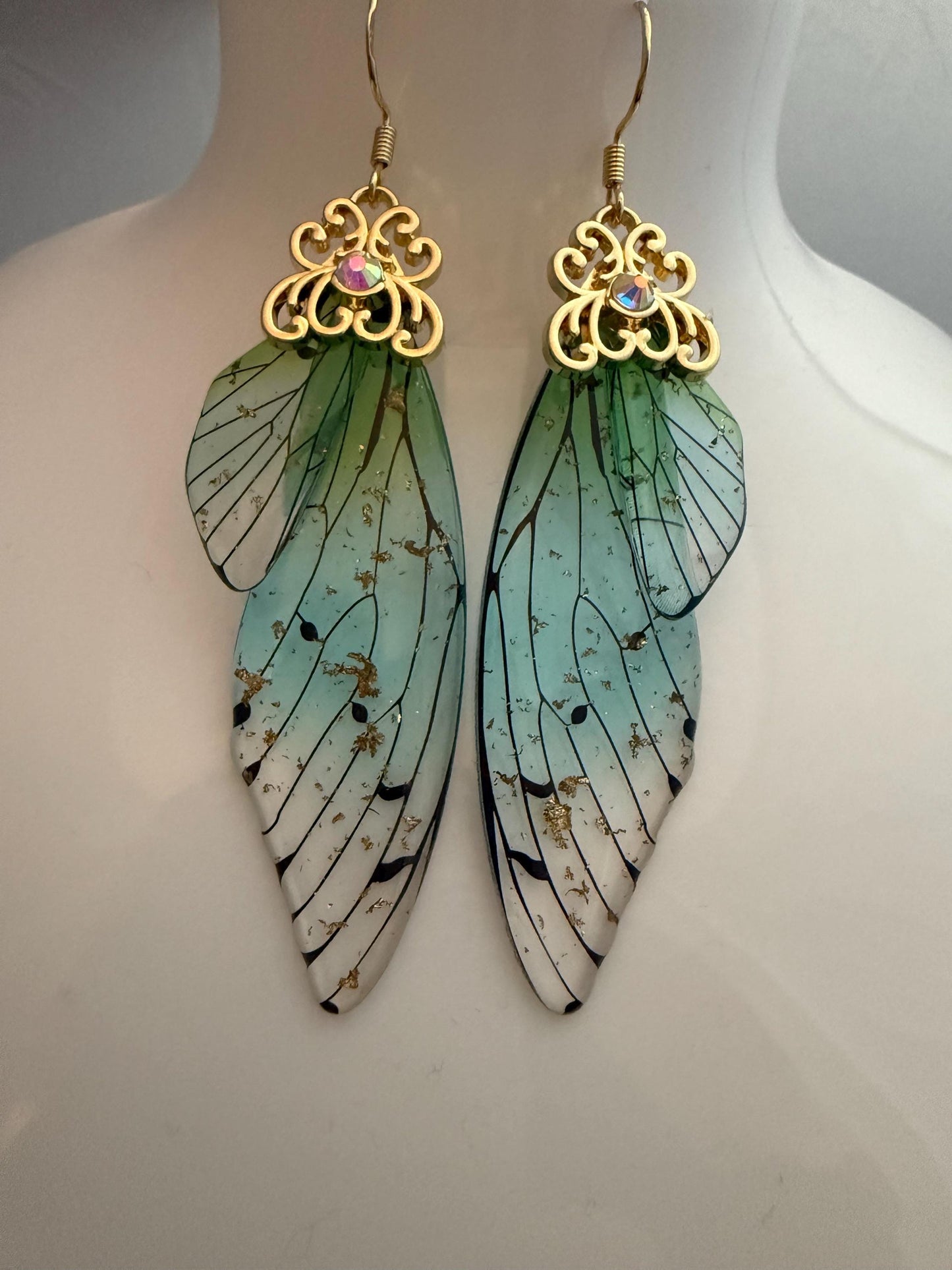 Fairy/Cicada/Butterfly Wings Earrings