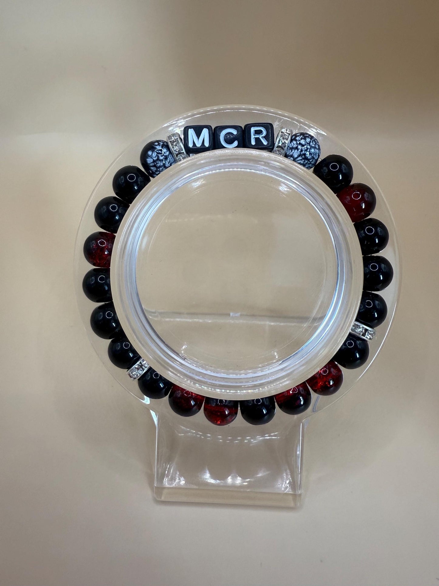 Handmade My Chemical Romance bead bracelet