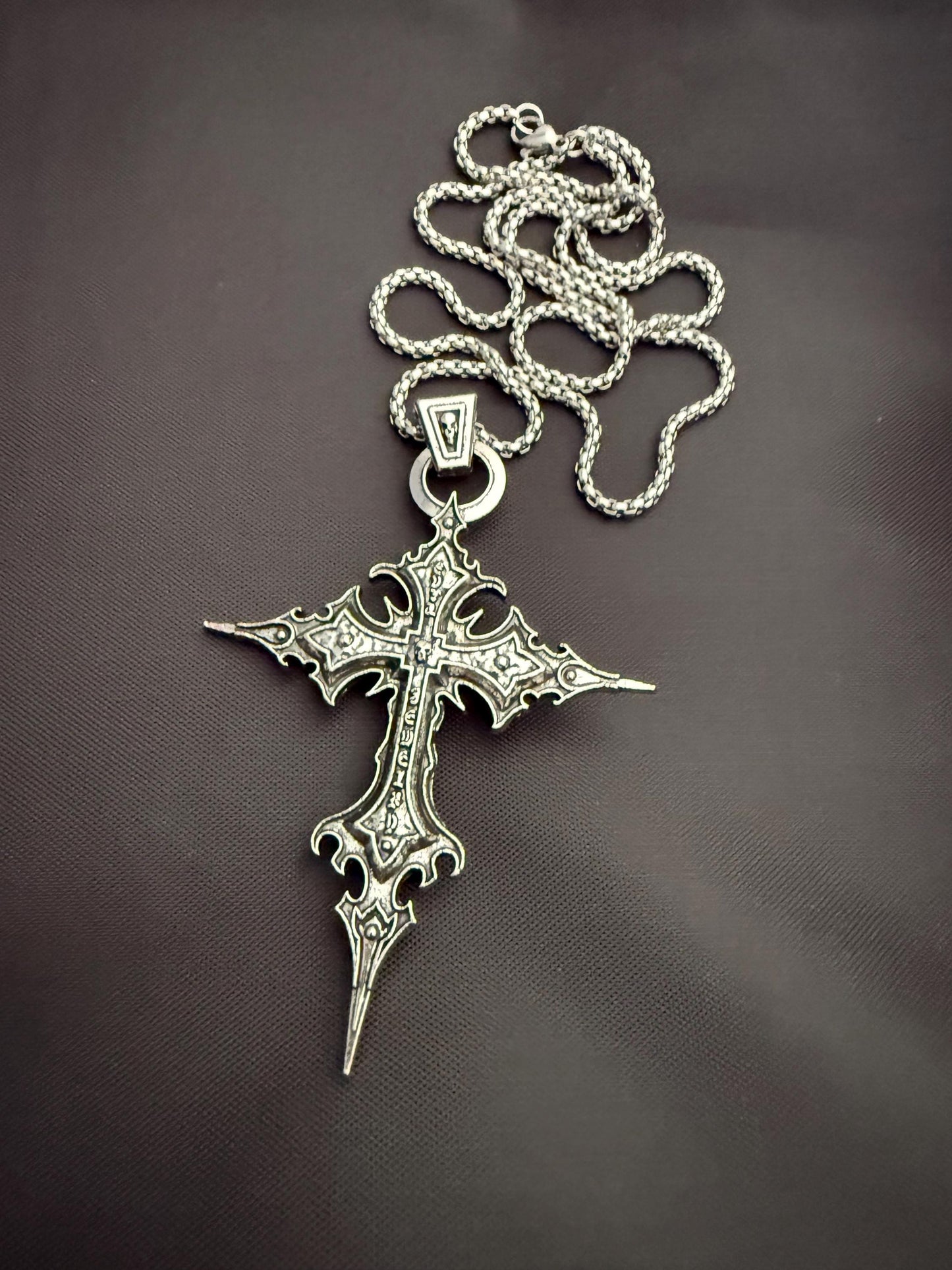 Crucifix Cross Pendant Necklace