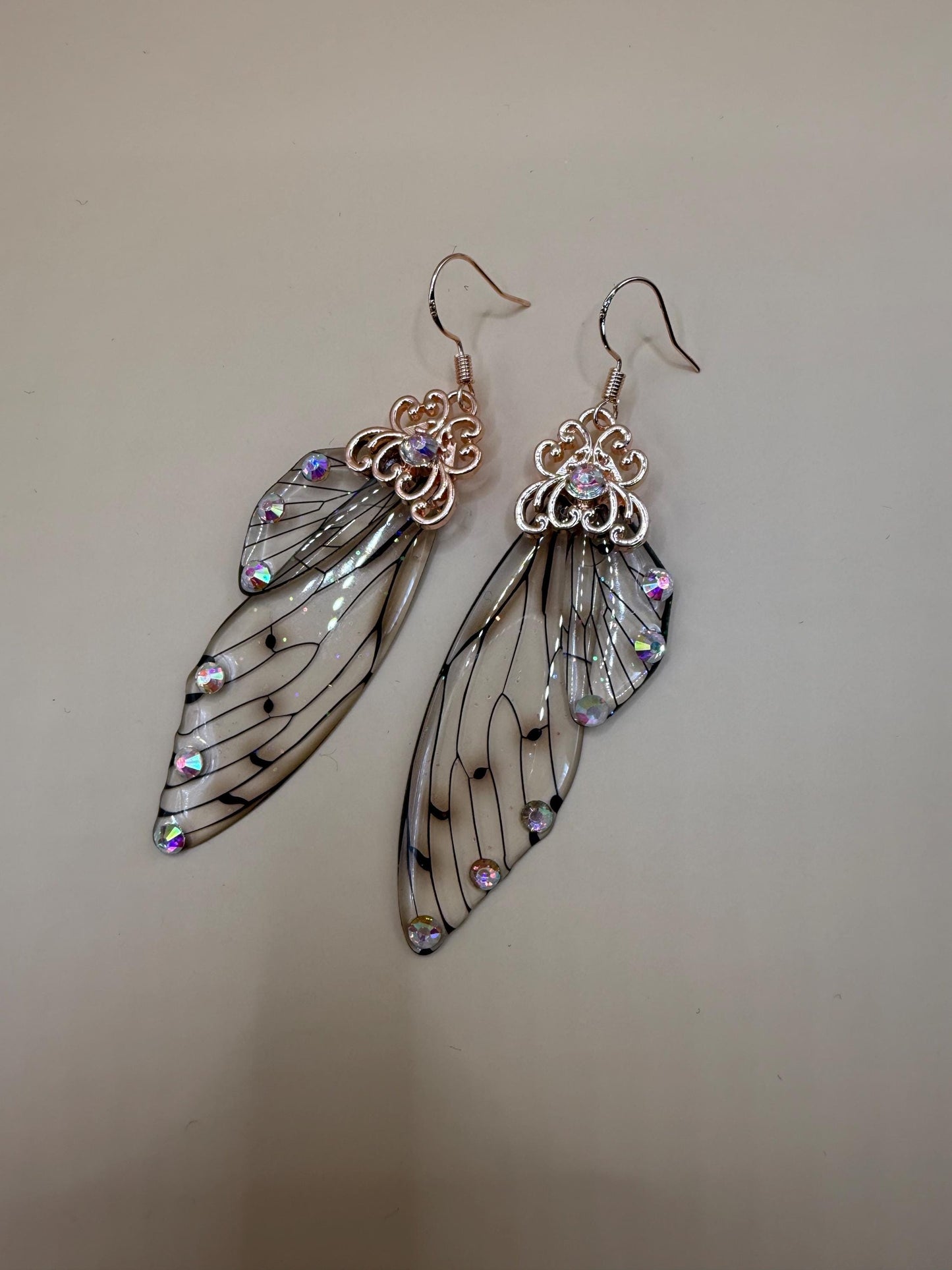 Fairy/Cicada/Butterfly Wings Earrings